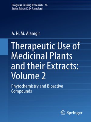 cover image of Therapeutic Use of Medicinal Plants and their Extracts